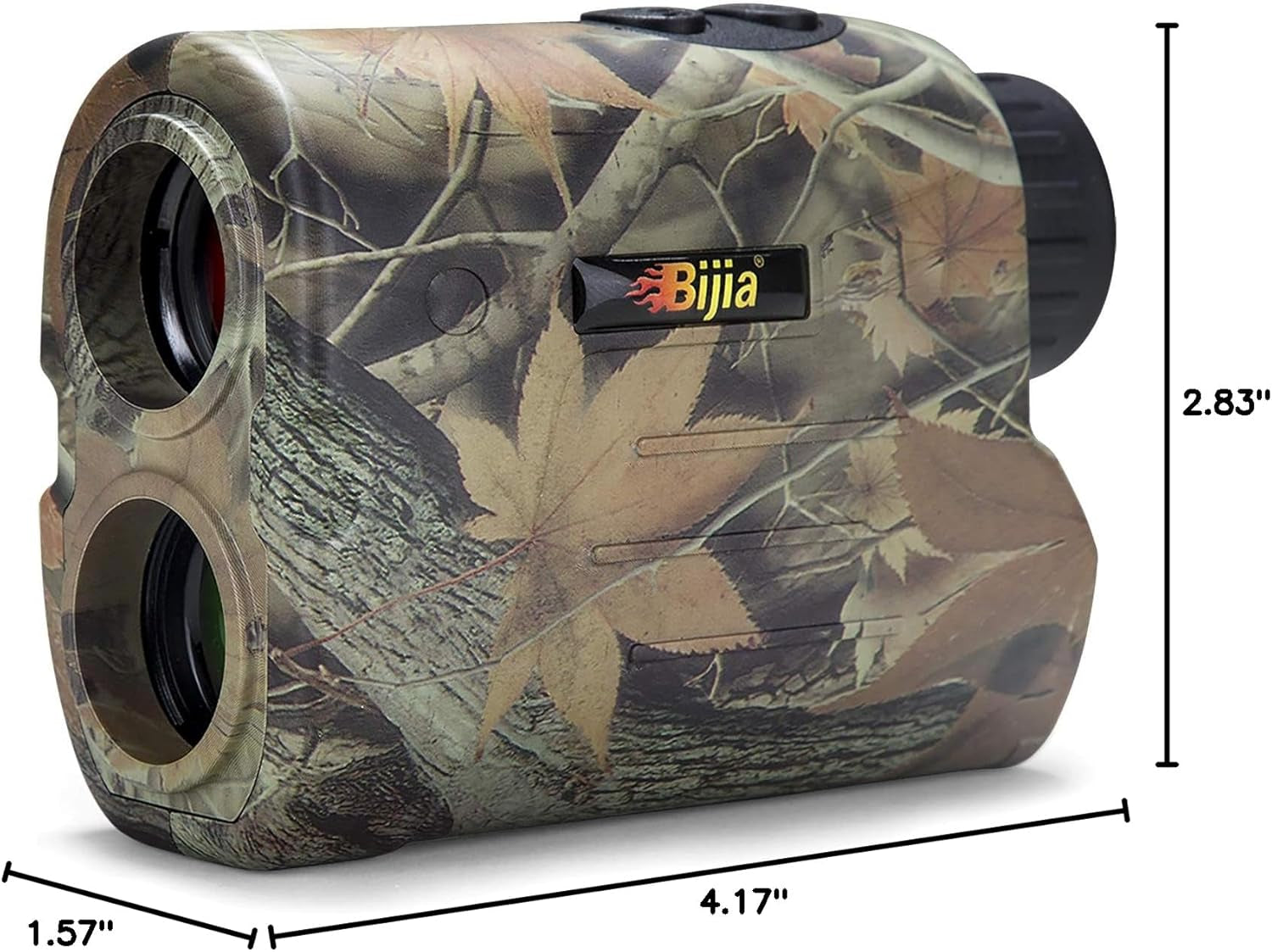 High Precision 6X Laser Rangefinder - 650/1200 Yards, Perfect for Hunting, Shooting, Golf & Camping with Slope Correction, Flag-Locking, Vibration, Speed, Angle & Scan Features