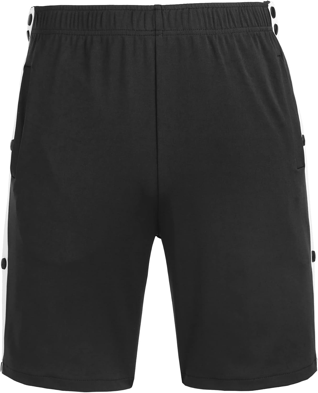 Post-Surgery Adaptive Tear Away Shorts for Men - Comfortable Wide Leg Snap Loose Fit