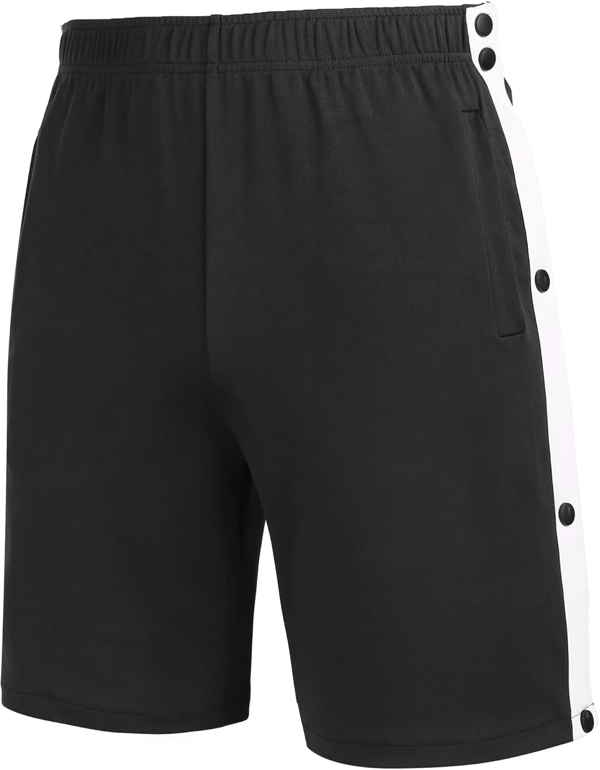 Post-Surgery Adaptive Tear Away Shorts for Men - Comfortable Wide Leg Snap Loose Fit